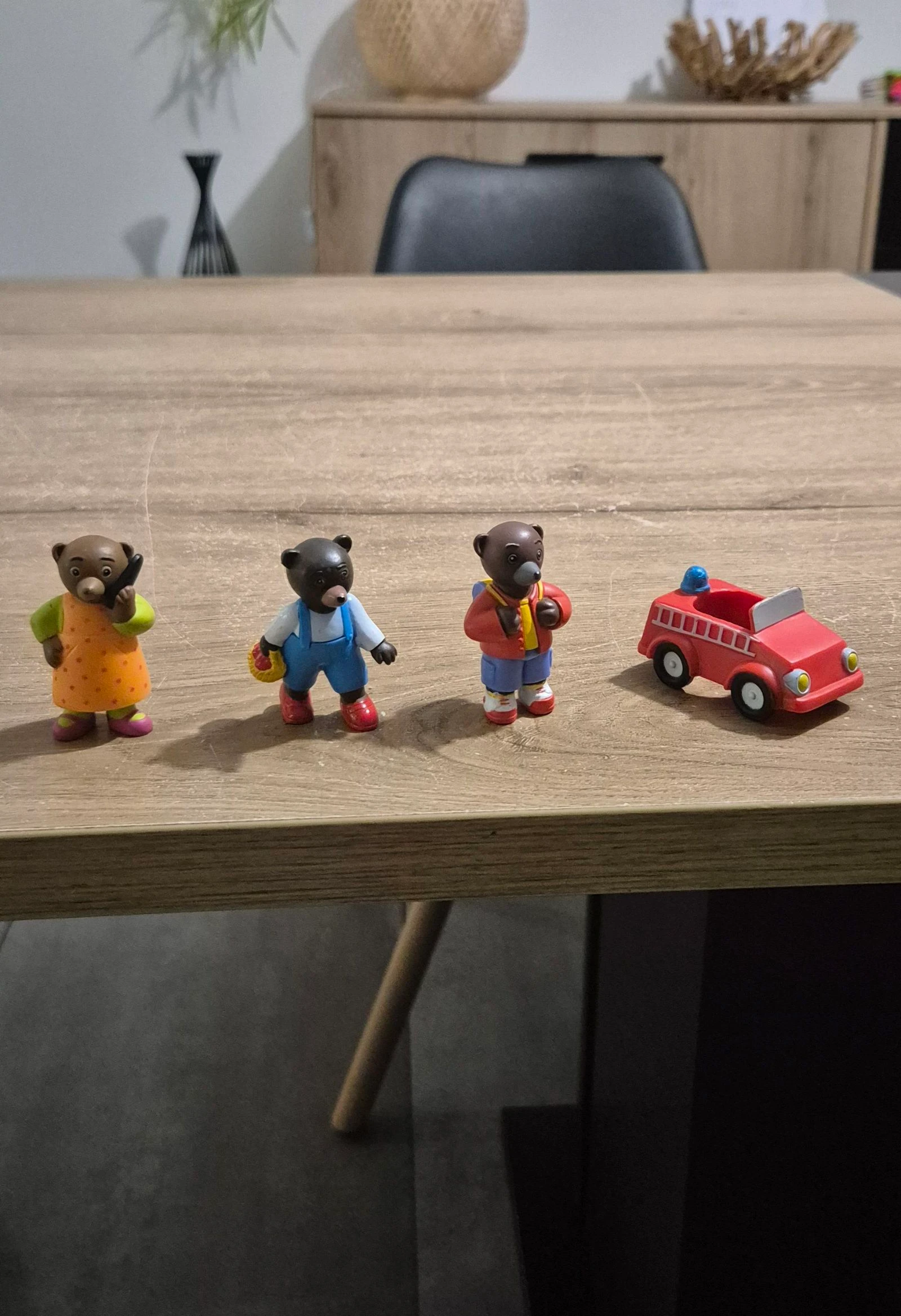 Lot figurines Petit Ours Brun 